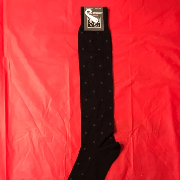 Men’s extra long dress socks - Picture 2 of 5